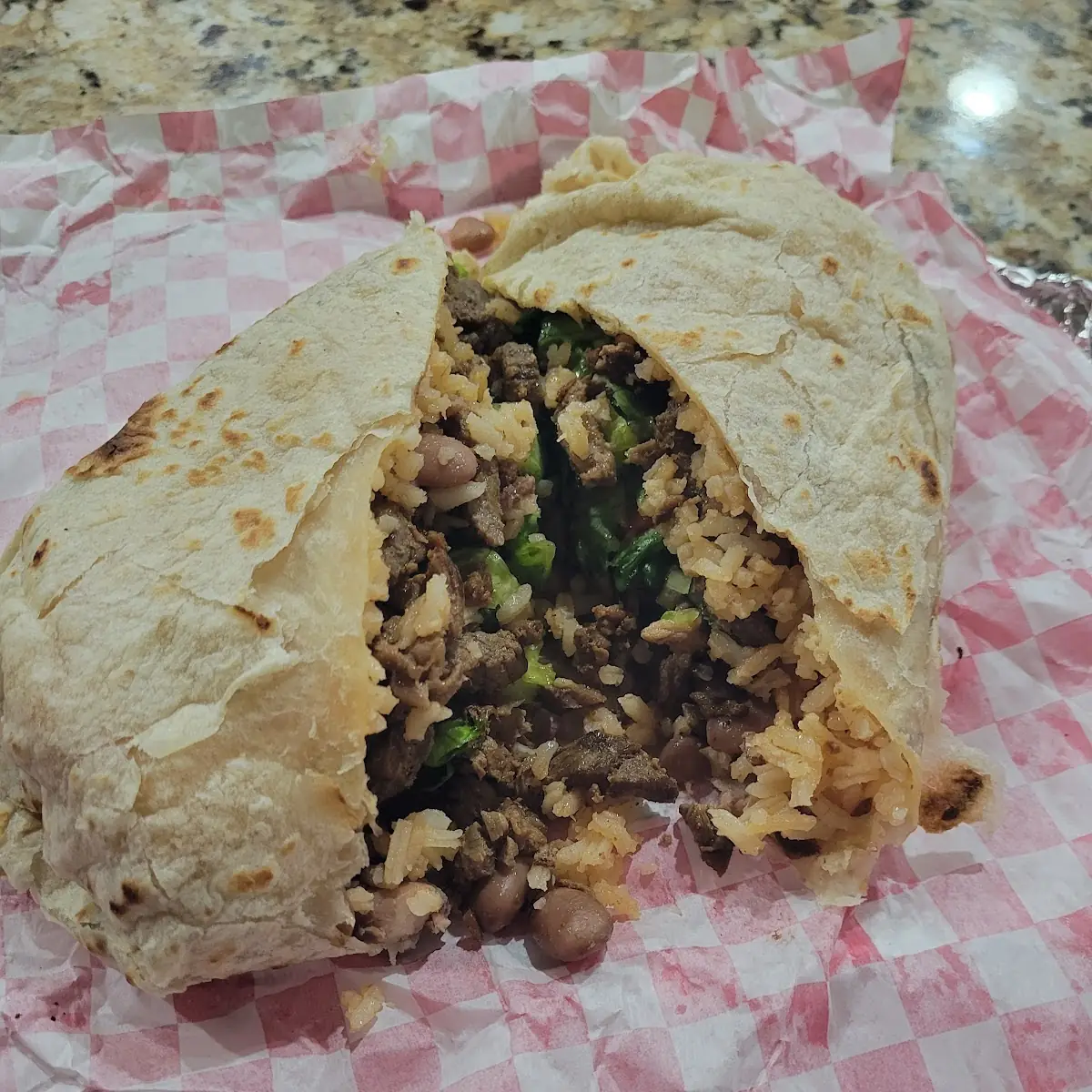 Carne Asada Burrito