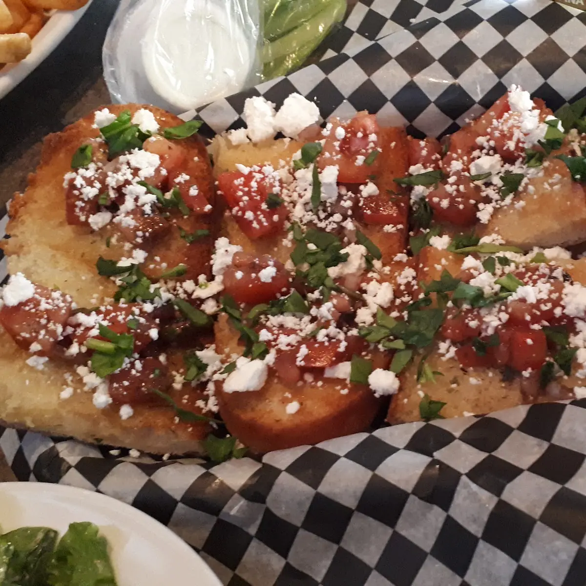 Bruschetta with Feta, Grand Central Sports