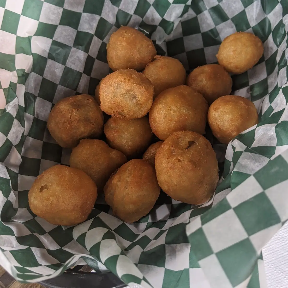 Fried Mushrooms, Grand Central Sports