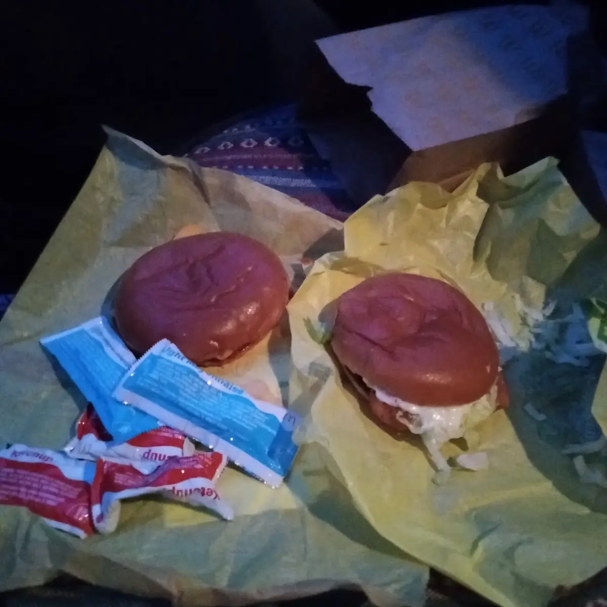 Chicken Sandwich Cheese Burger