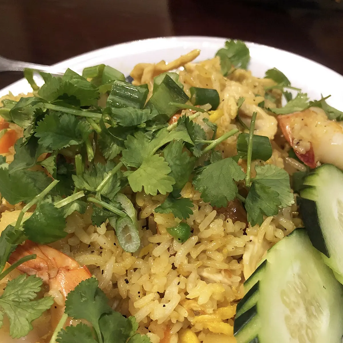 Krachai Pineapple Fried Rice