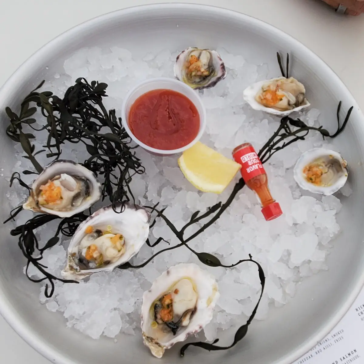 Oysters on the Half Shell