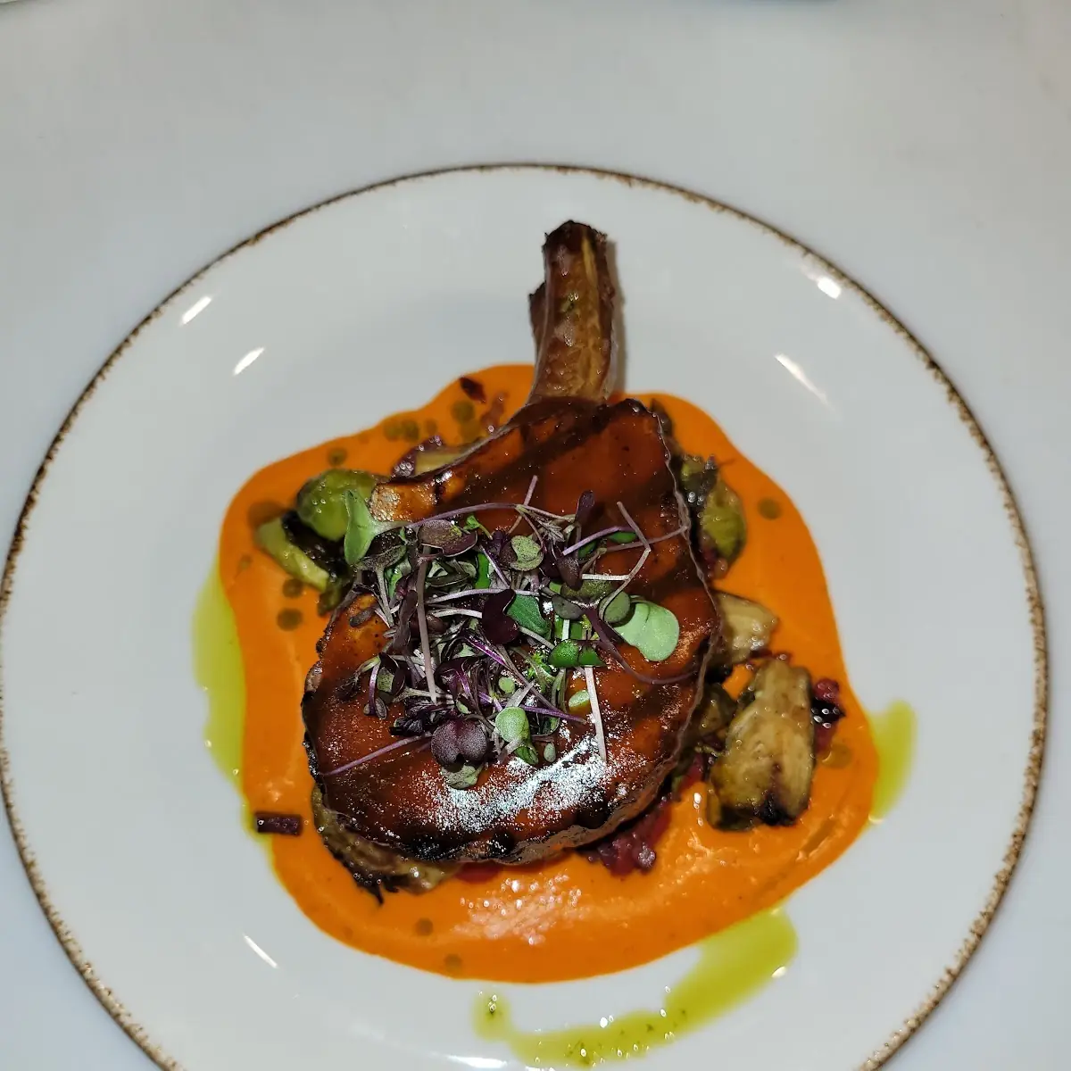Smoked Double Cut Pork Chop