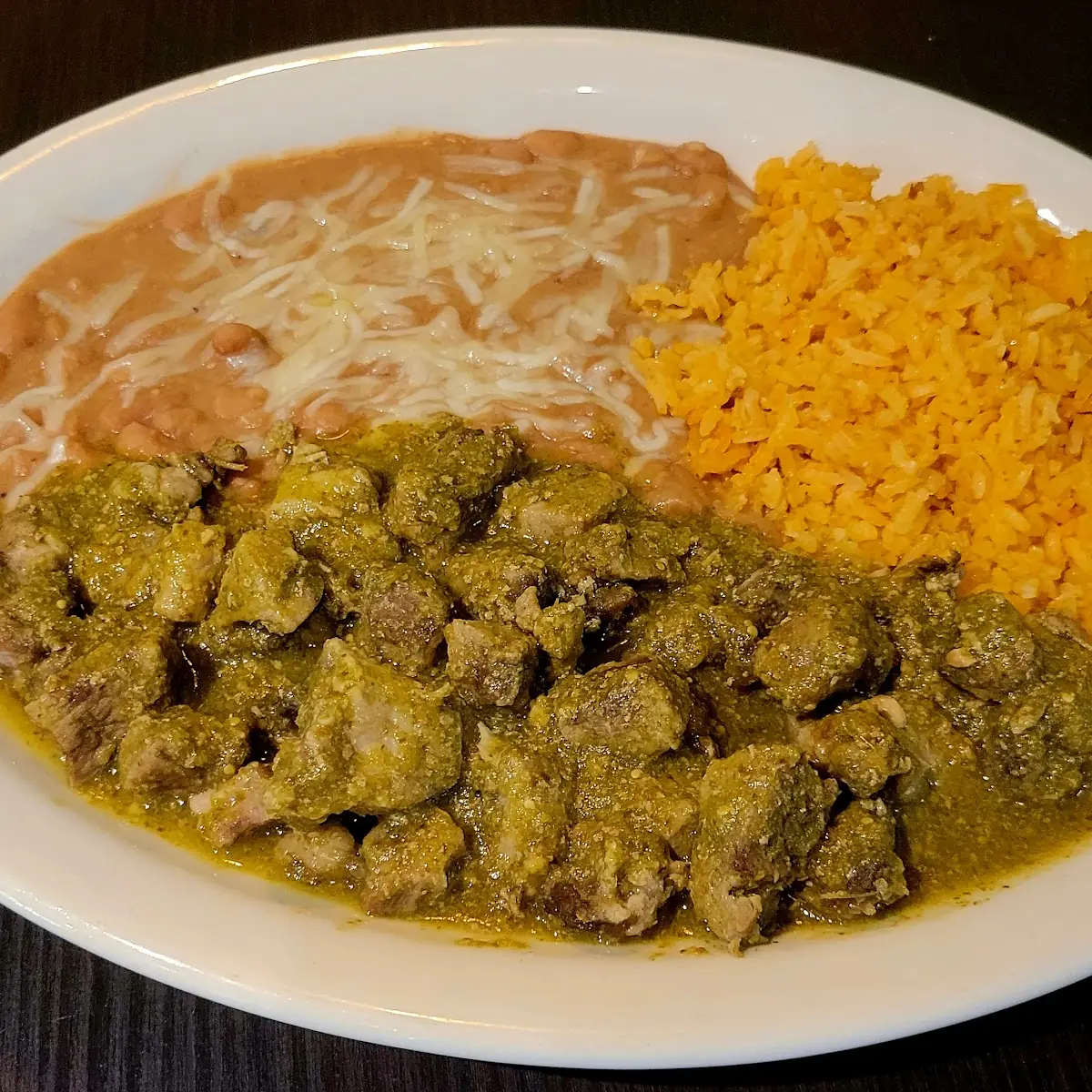 Chile Verde Plate