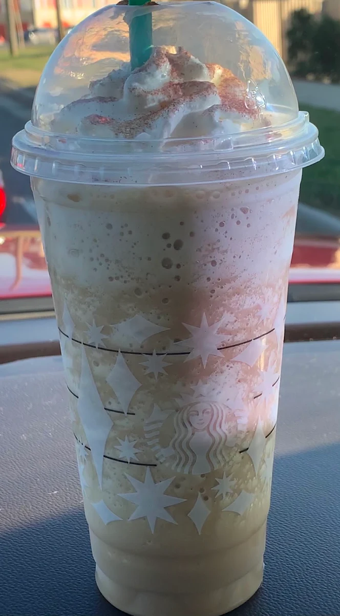 Toasted White Chocolate Frappe
