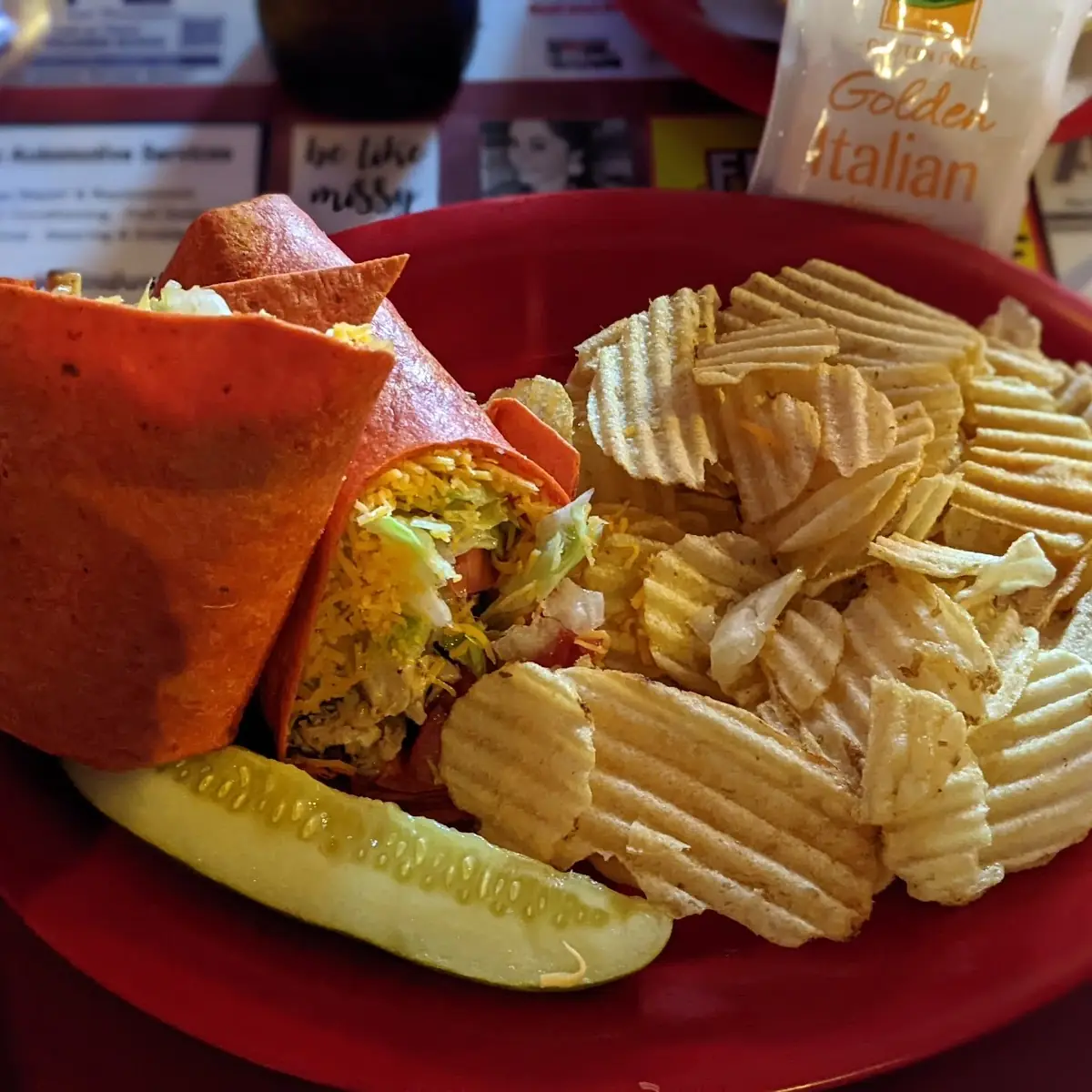 Grilled Chicken Wrap