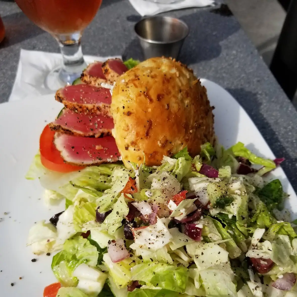 Ahi Tuna Burger