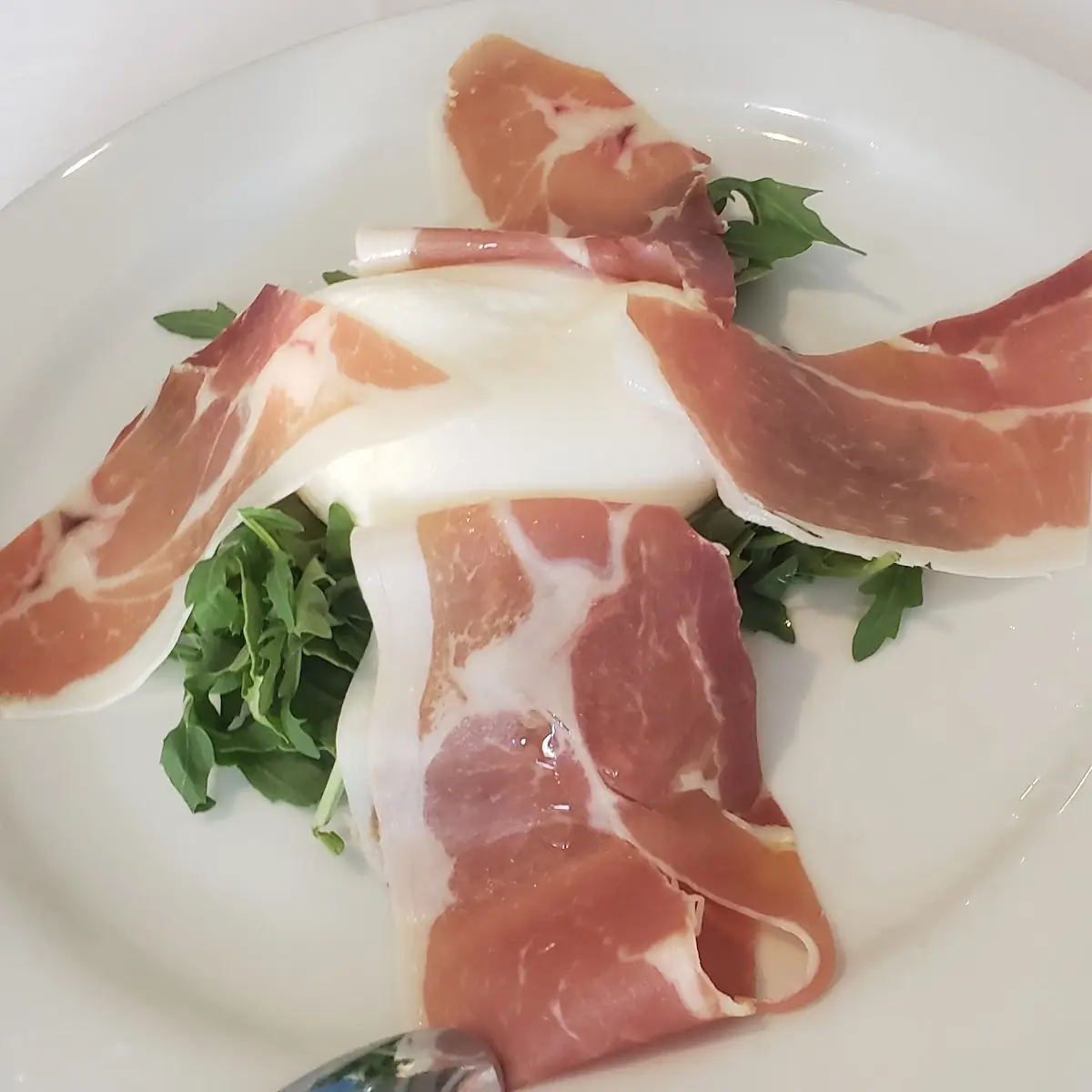 Burrata Prosciutto Appetizer
