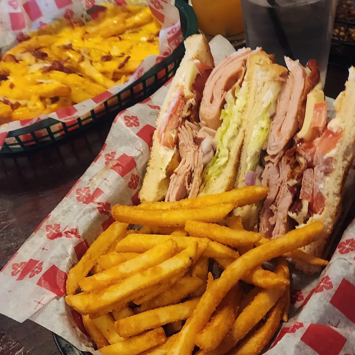 Turkey Bacon Club Sandwich