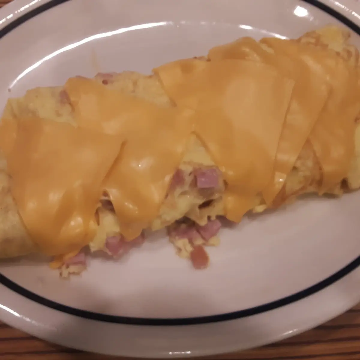 Ham and Cheese Omelette