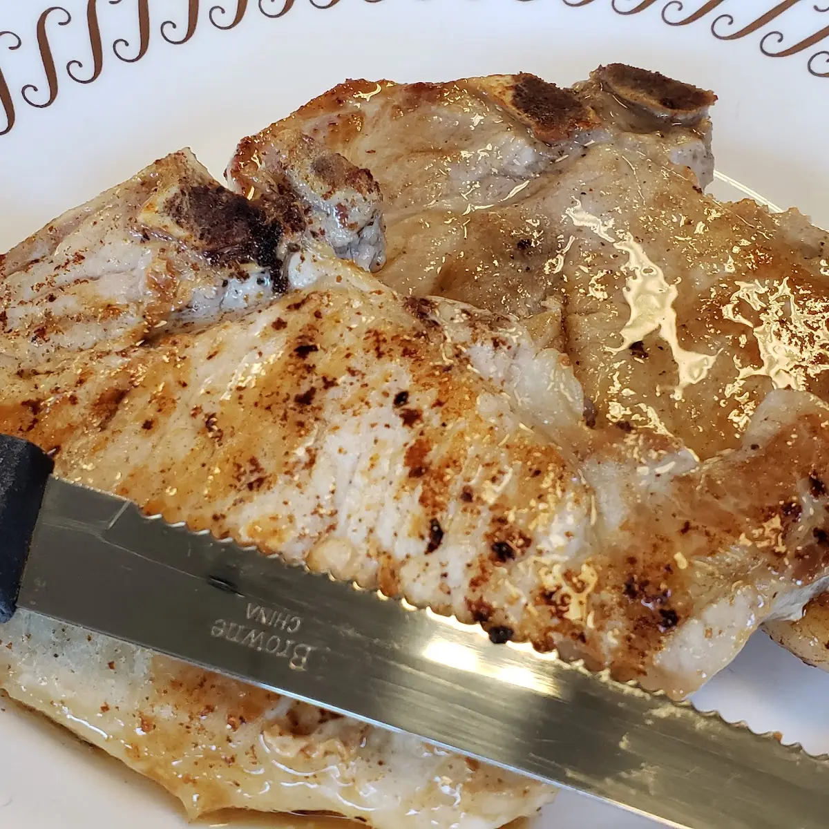 Pork Chops and Eggs