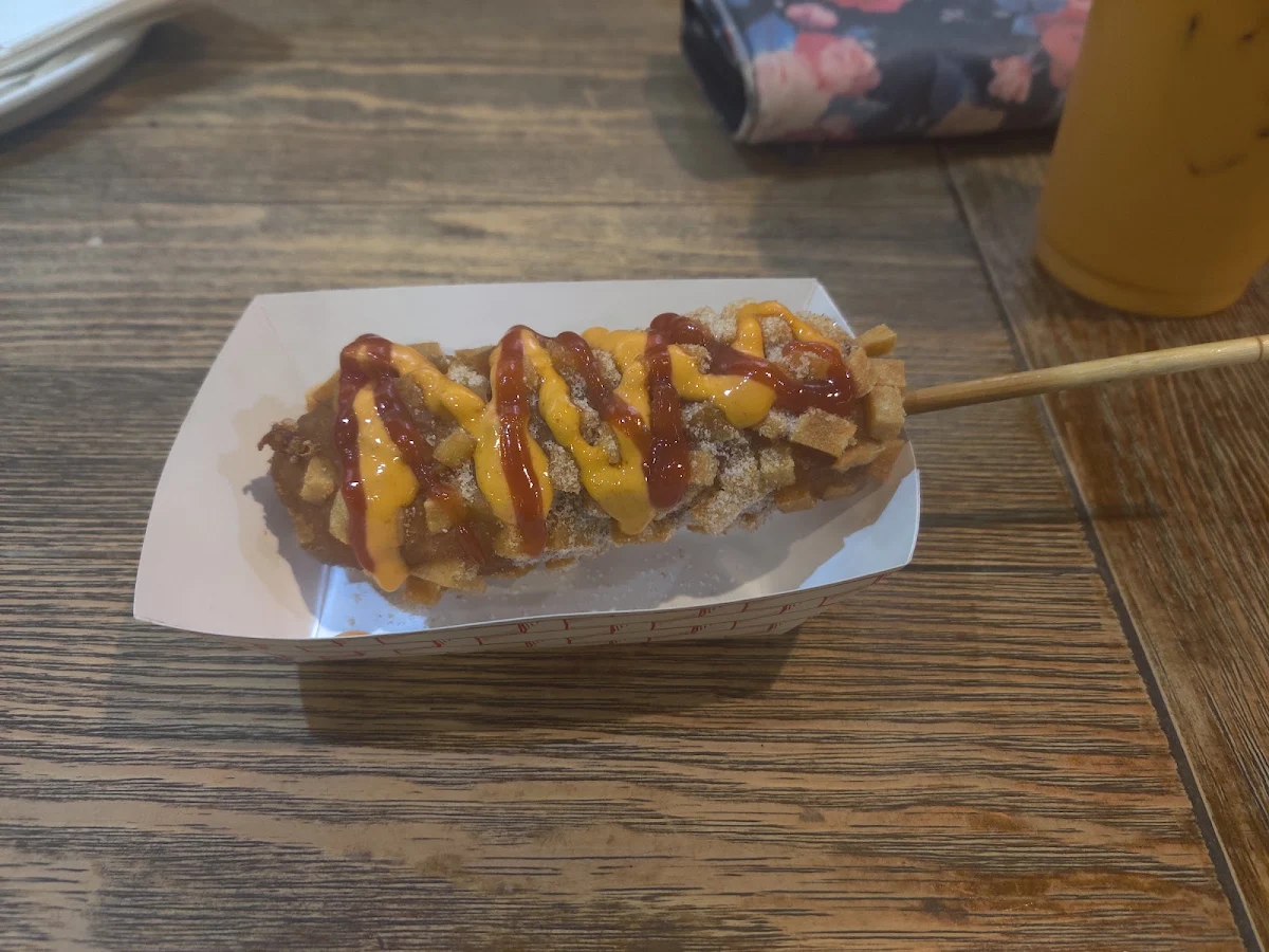 Korean Potato Cheese Dog