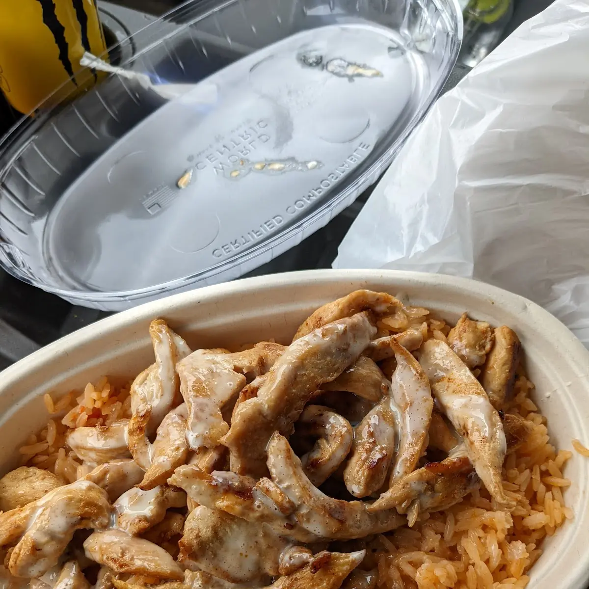 Cheesy Chicken and Rice Bowl