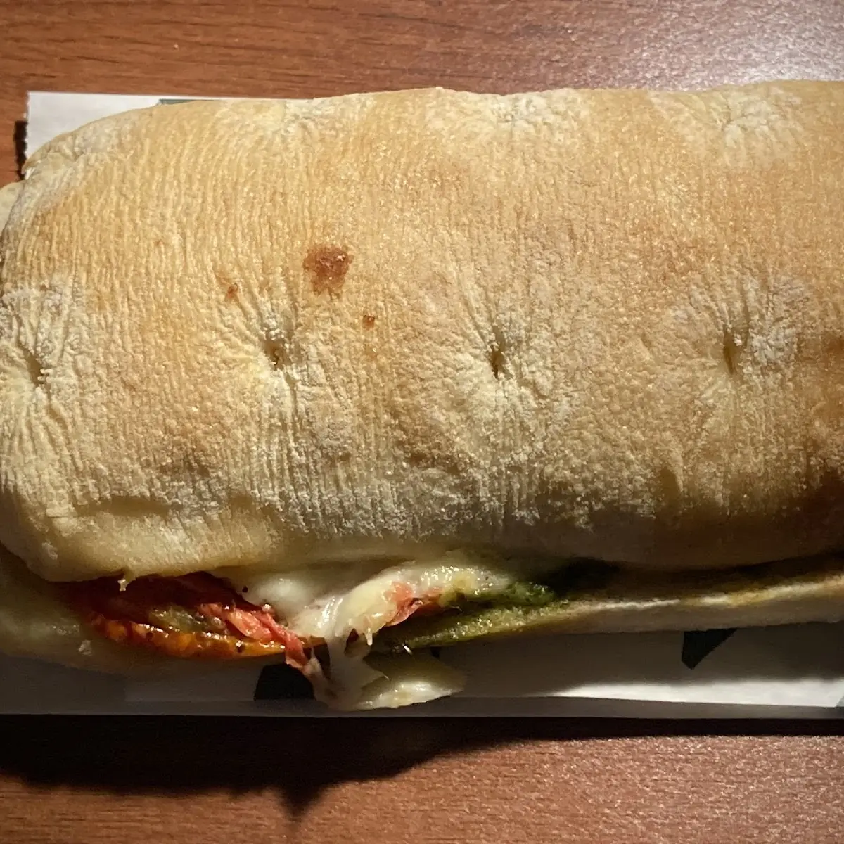 Chicken Caprese Sandwich Lunch
