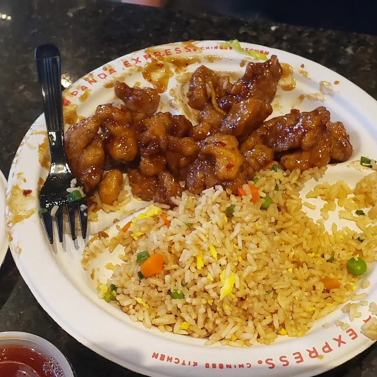 Orange Chicken Fried Rice
