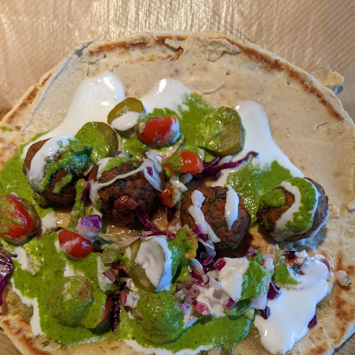 Falafel Pita Bread