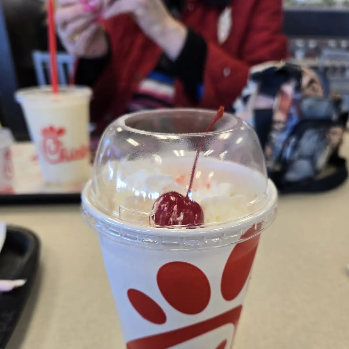 Peppermint Chocolate Chip Shake