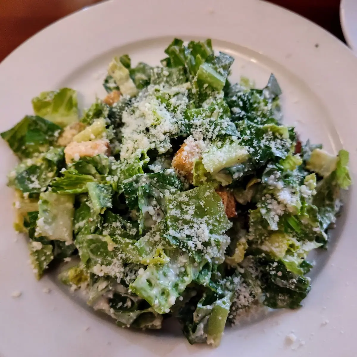 Caesar Salad With Soup Of The Day (Lunch)