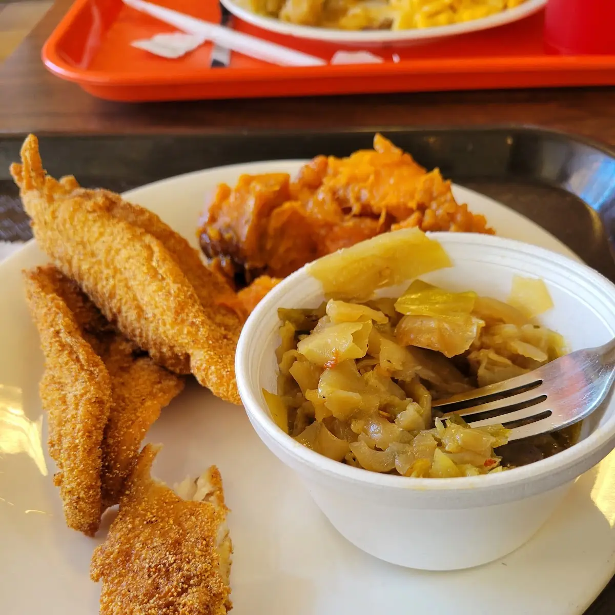 Fried Tilapia with Fries