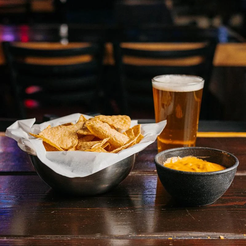 Chips and Beer Cheese