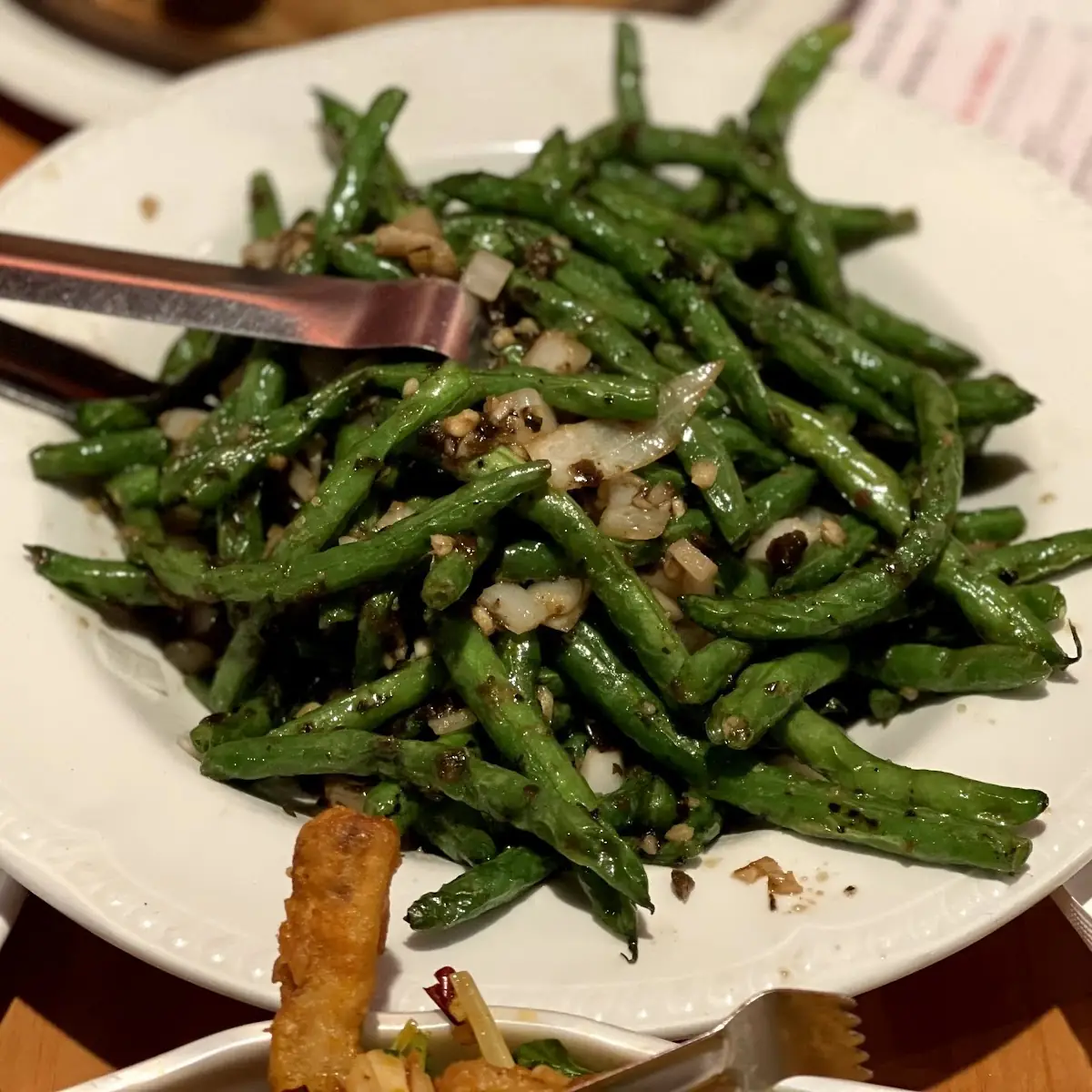 Dry-Fried Green Beans