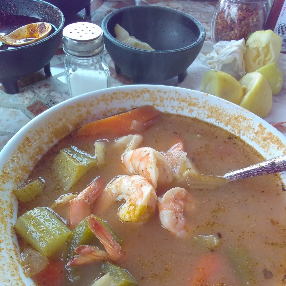 Caldo De Camaron Shrimp Soup