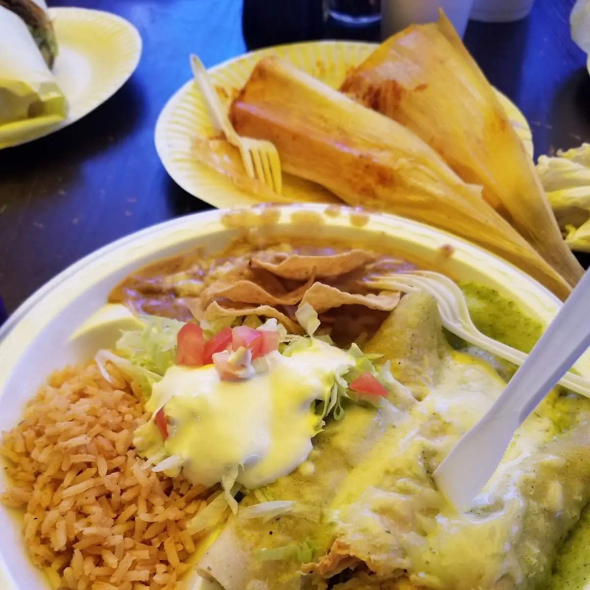 Enchiladas Verdes