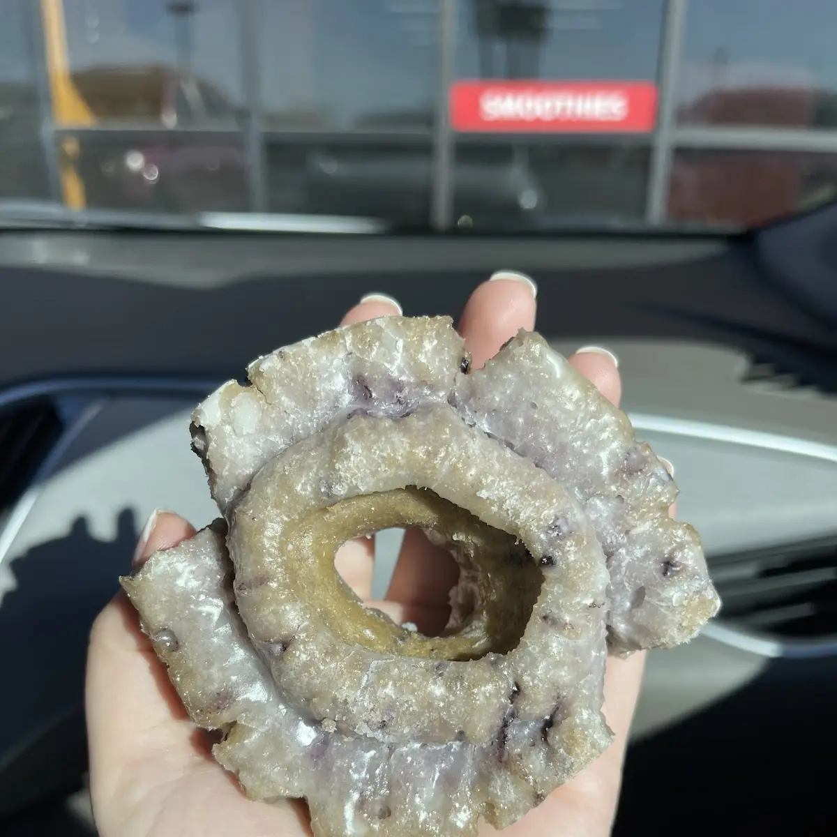 Blueberry Cake Donut