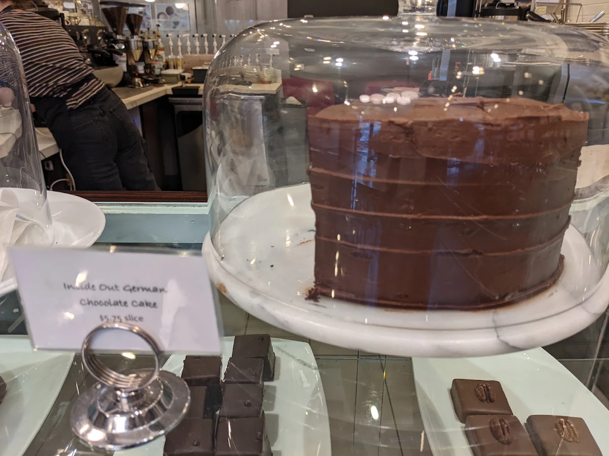 Inside Out German Chocolate Cake