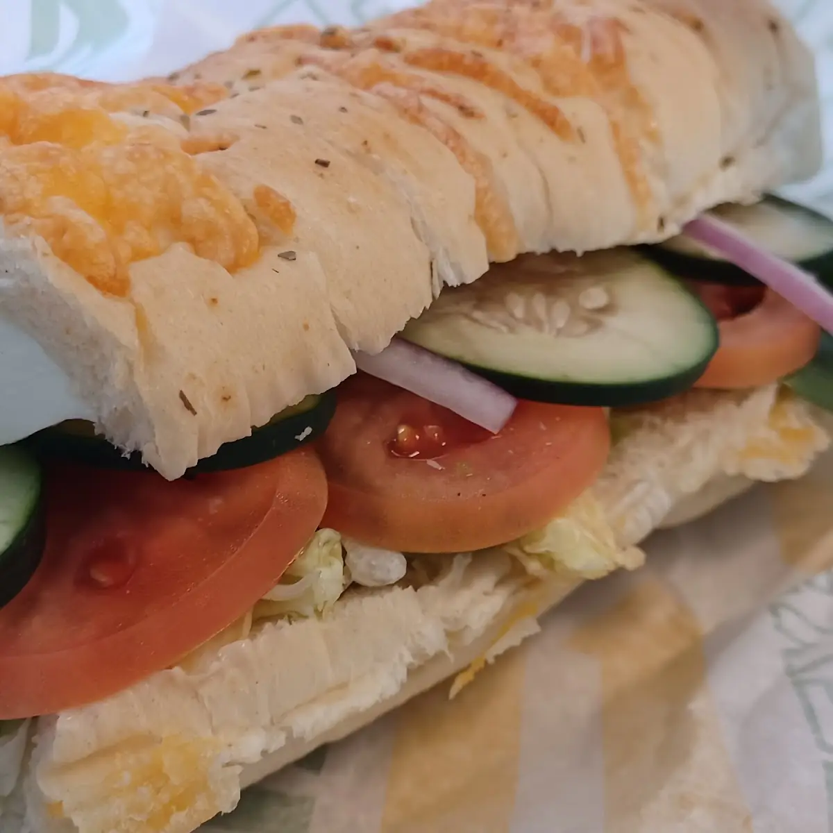 Veggie Sub with Fresh Mozzarella