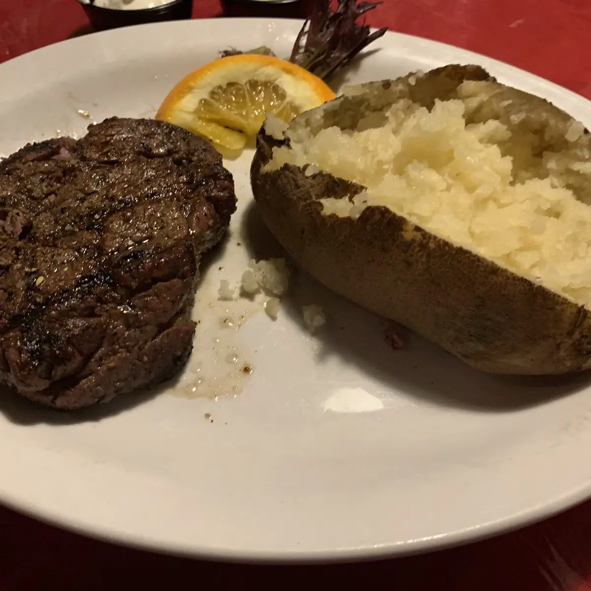 Steak and Baked Potato