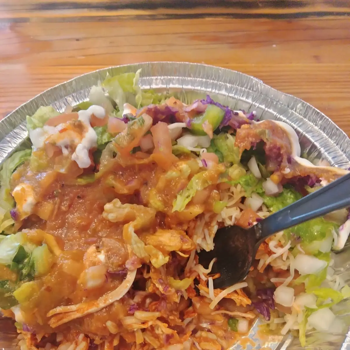 Chicken Taco Salad