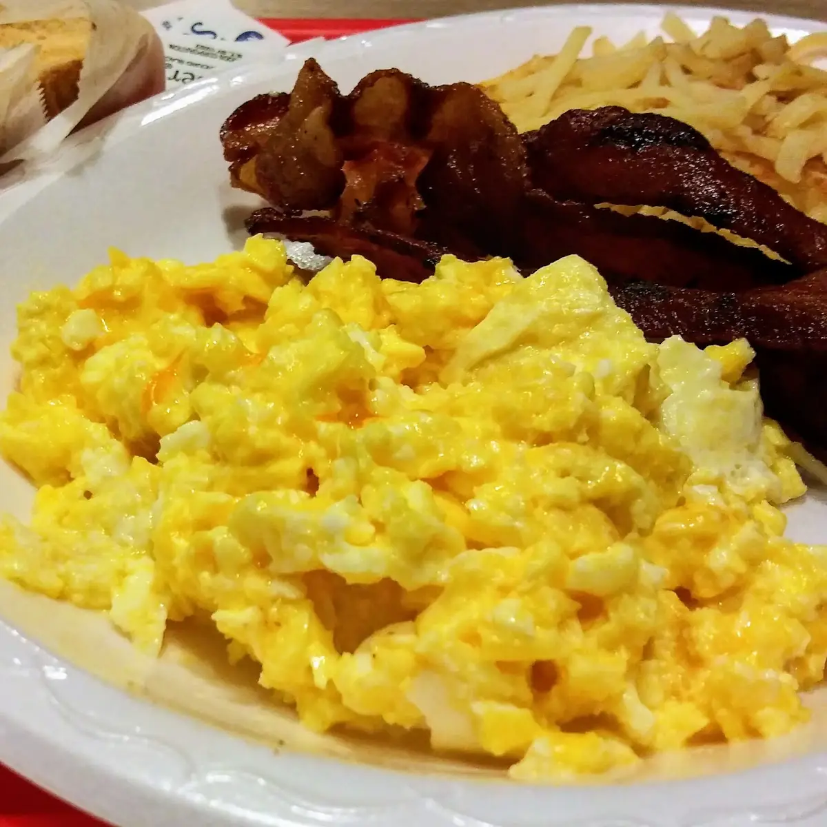 Hash Browns and Toast