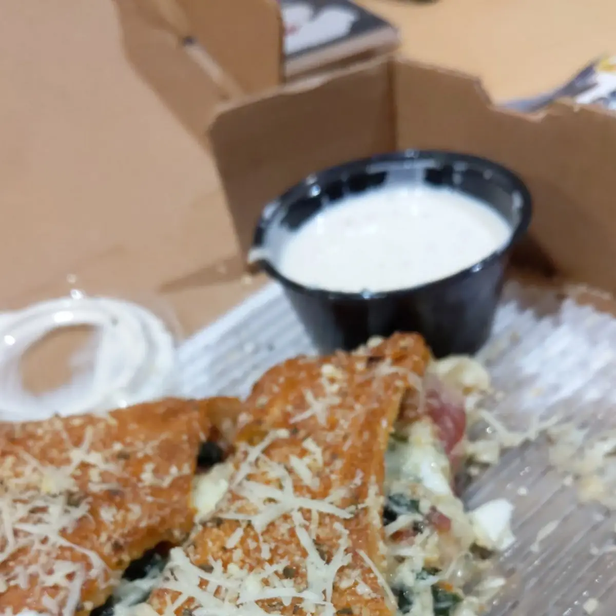 Chicken Bacon Ranch Calzone