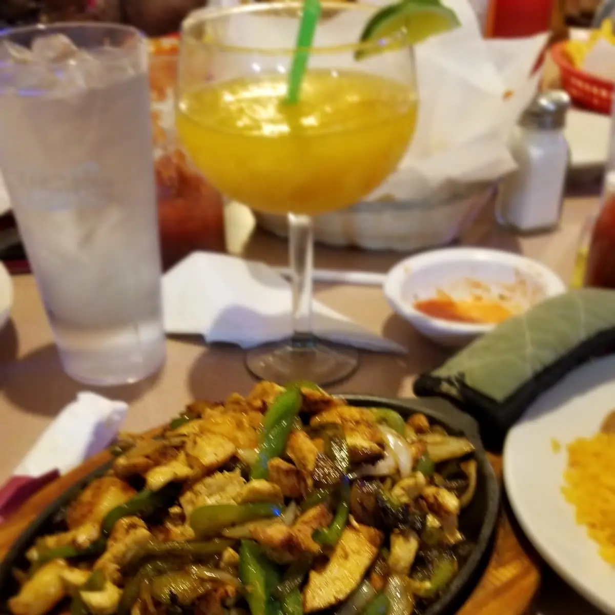 Beef or Chicken Fajitas