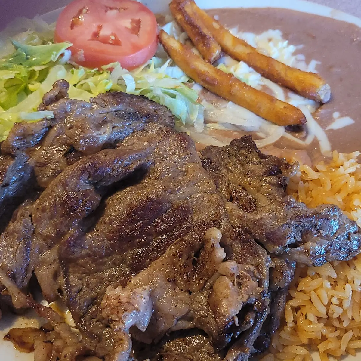 Carne Asada Plate