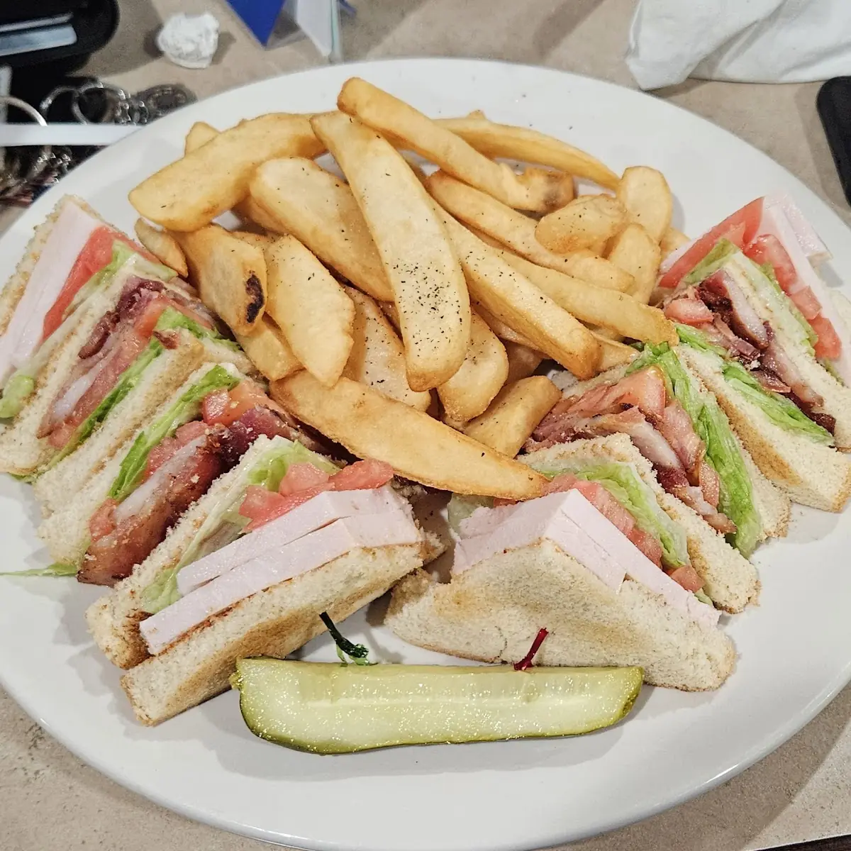 Turkey Bacon Club