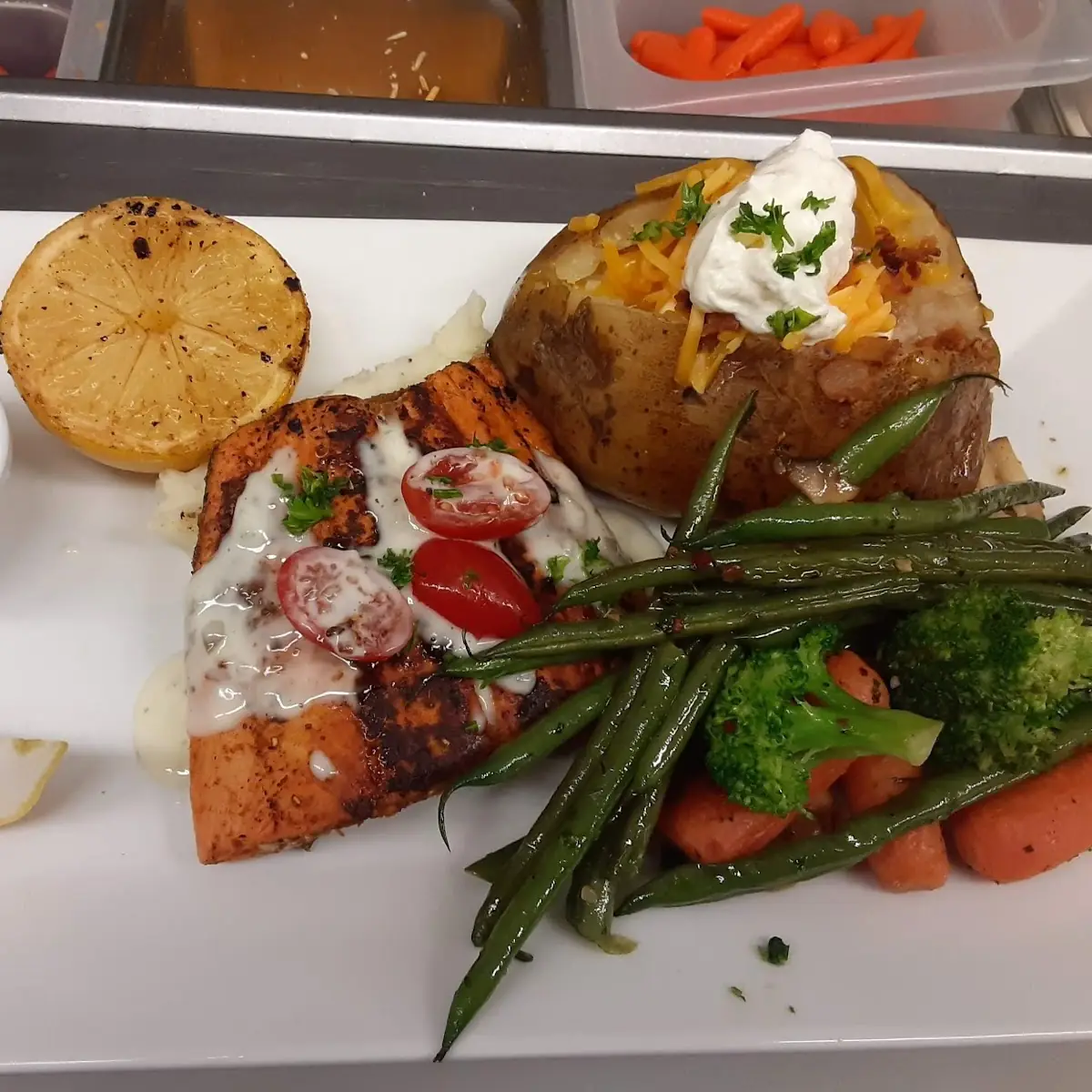 Grilled Salmon