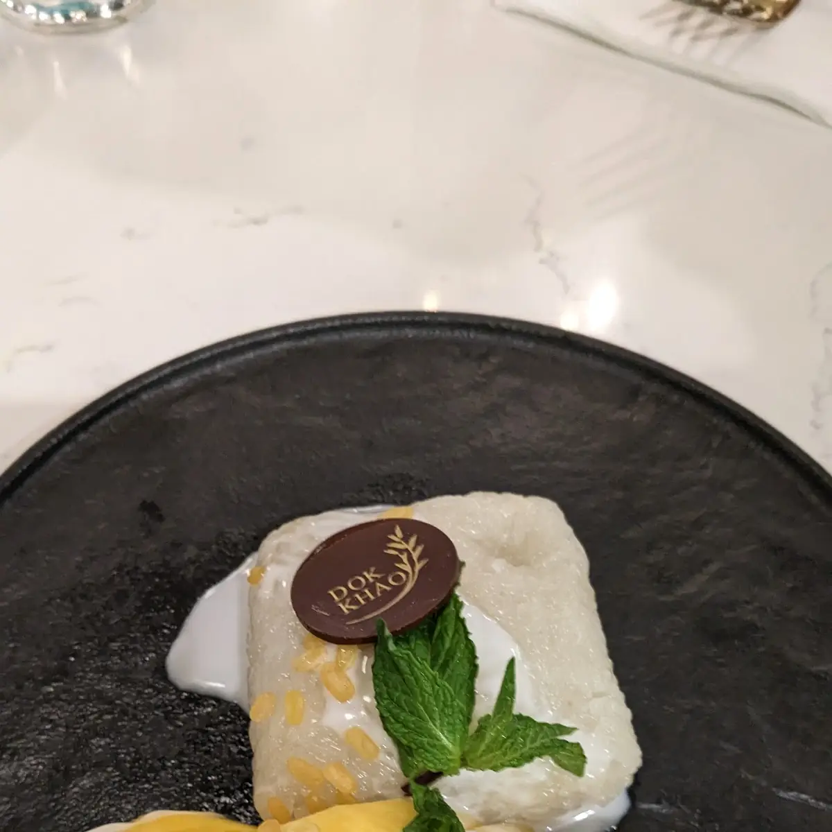 Mango Ice Cream & Sweet Sticky Rice
