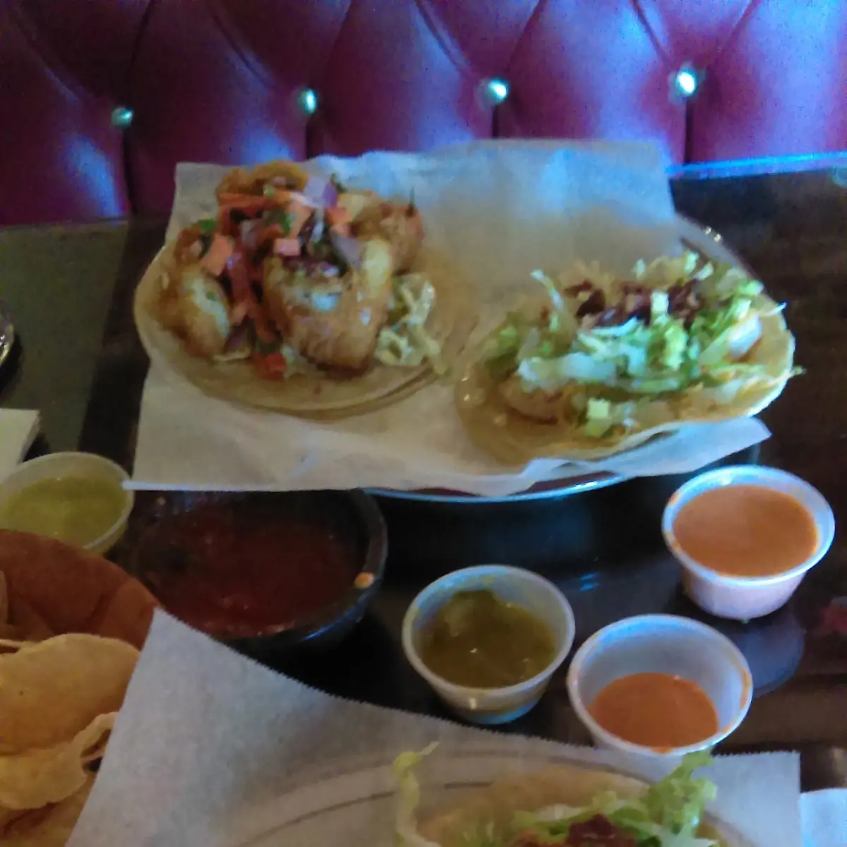 Shrimp Tacos with Bacon