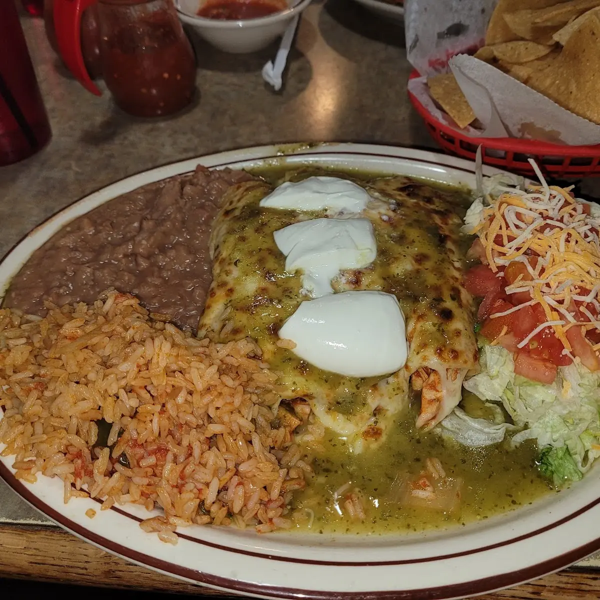 Beef & Cheese Burrito Dinner