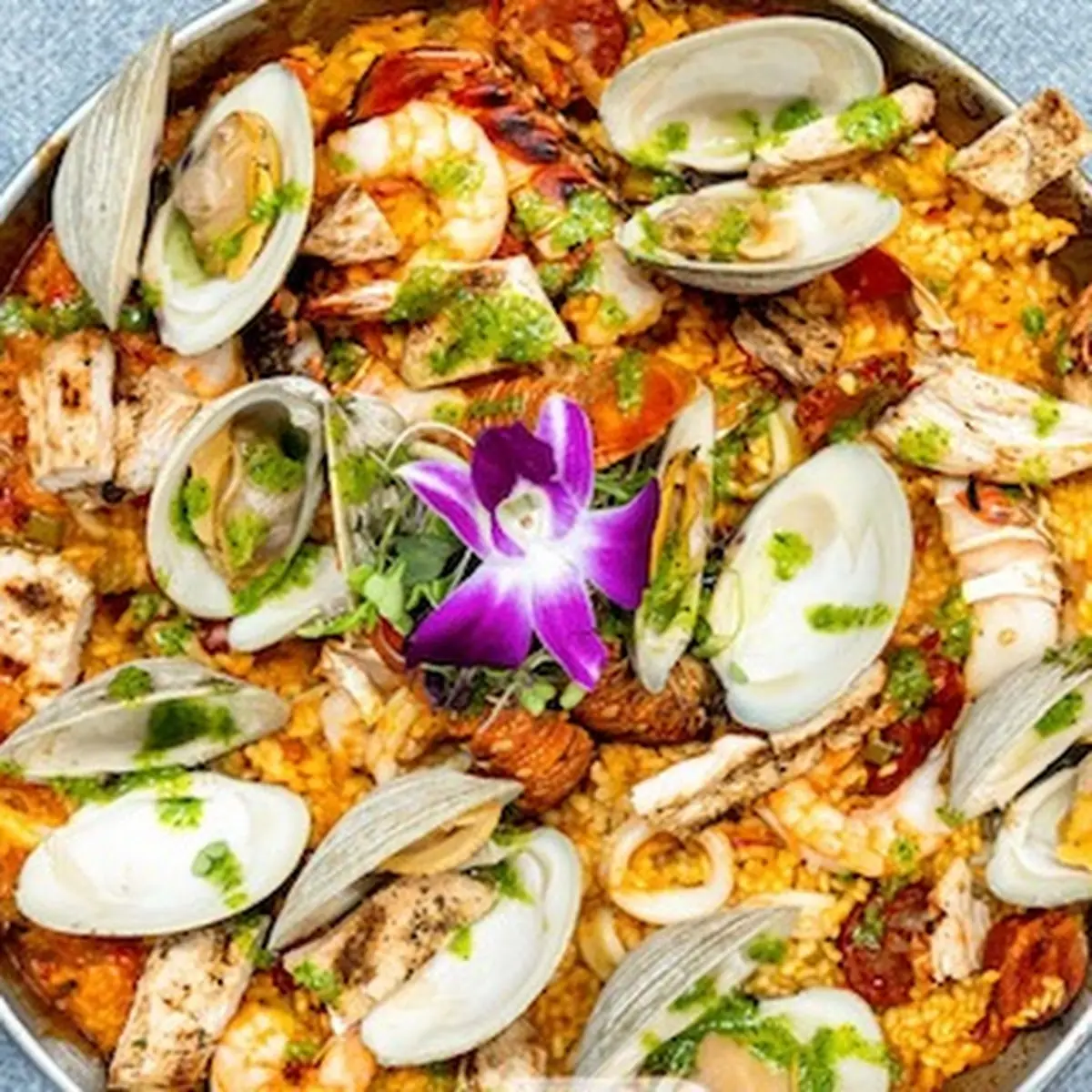 Seafood Paella