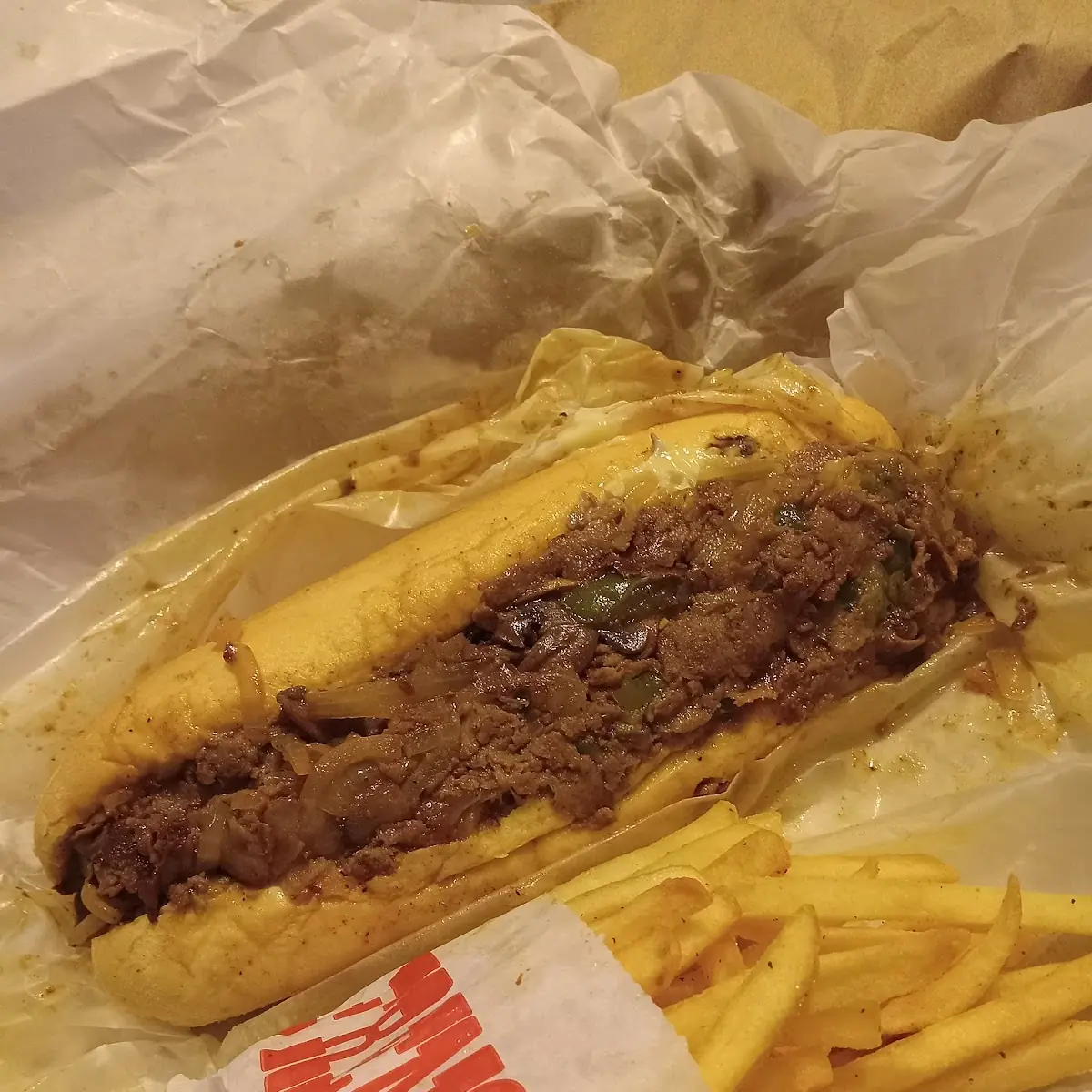 Steak Philly w Fries