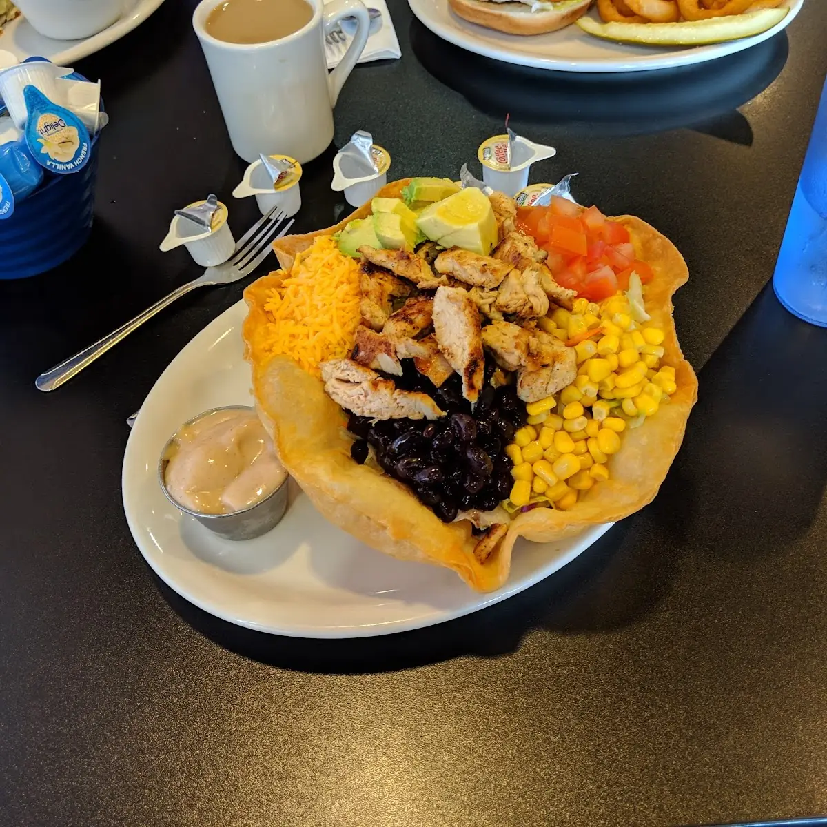 Chicken Tostada Salad