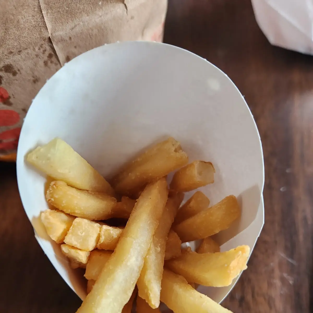 Medium Fries not Full