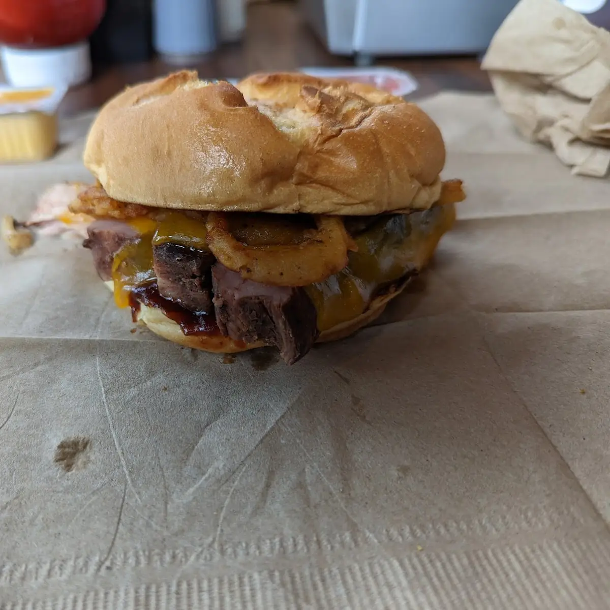 Real Country Style Rib Sandwich
