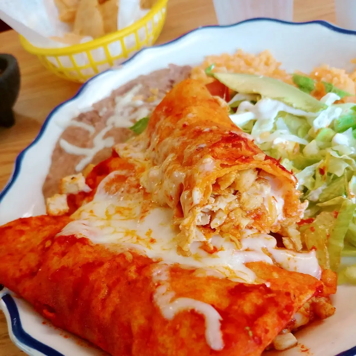 Chicken Enchiladas
