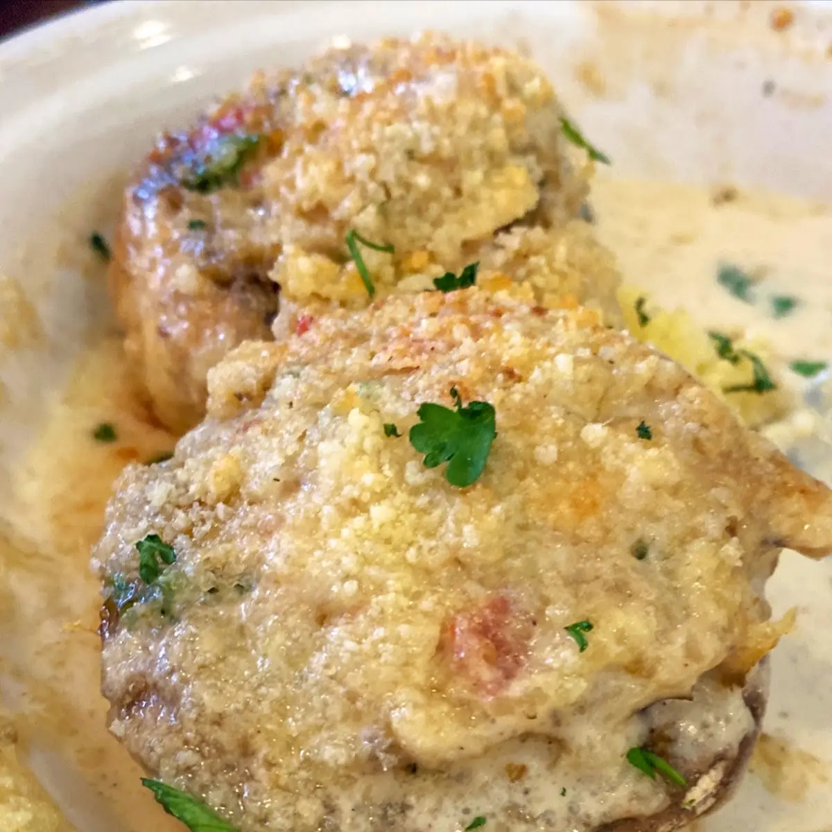Crab Stuffed Mushrooms