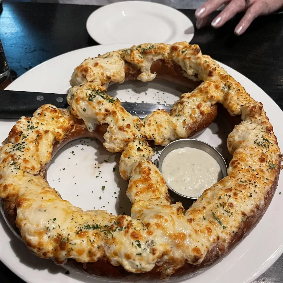 Crab Pretzel