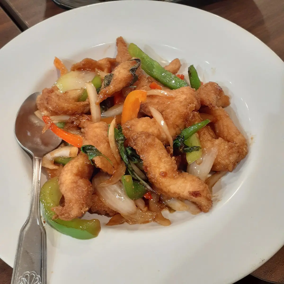 Basil Fried Fish